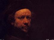 REMBRANDT Harmenszoon van Rijn Rembrandt  Self Portrait, USA oil painting artist